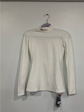 Under Armour Compression White Long Sleeve - M